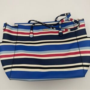 Kate Spade Kaylie Travel or Baby Tote Bag Striped